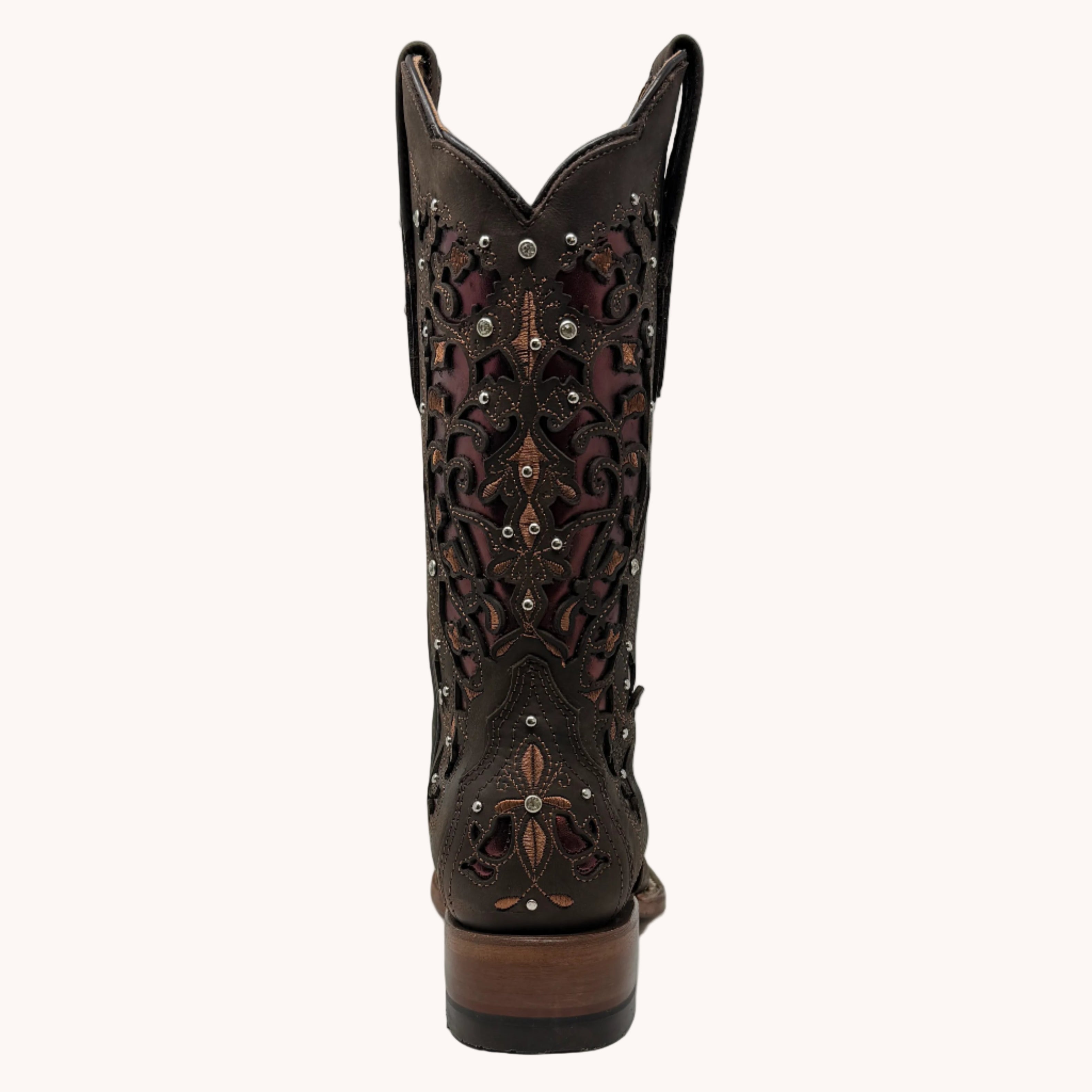 Clarissa- Crazy Choco Burgandy