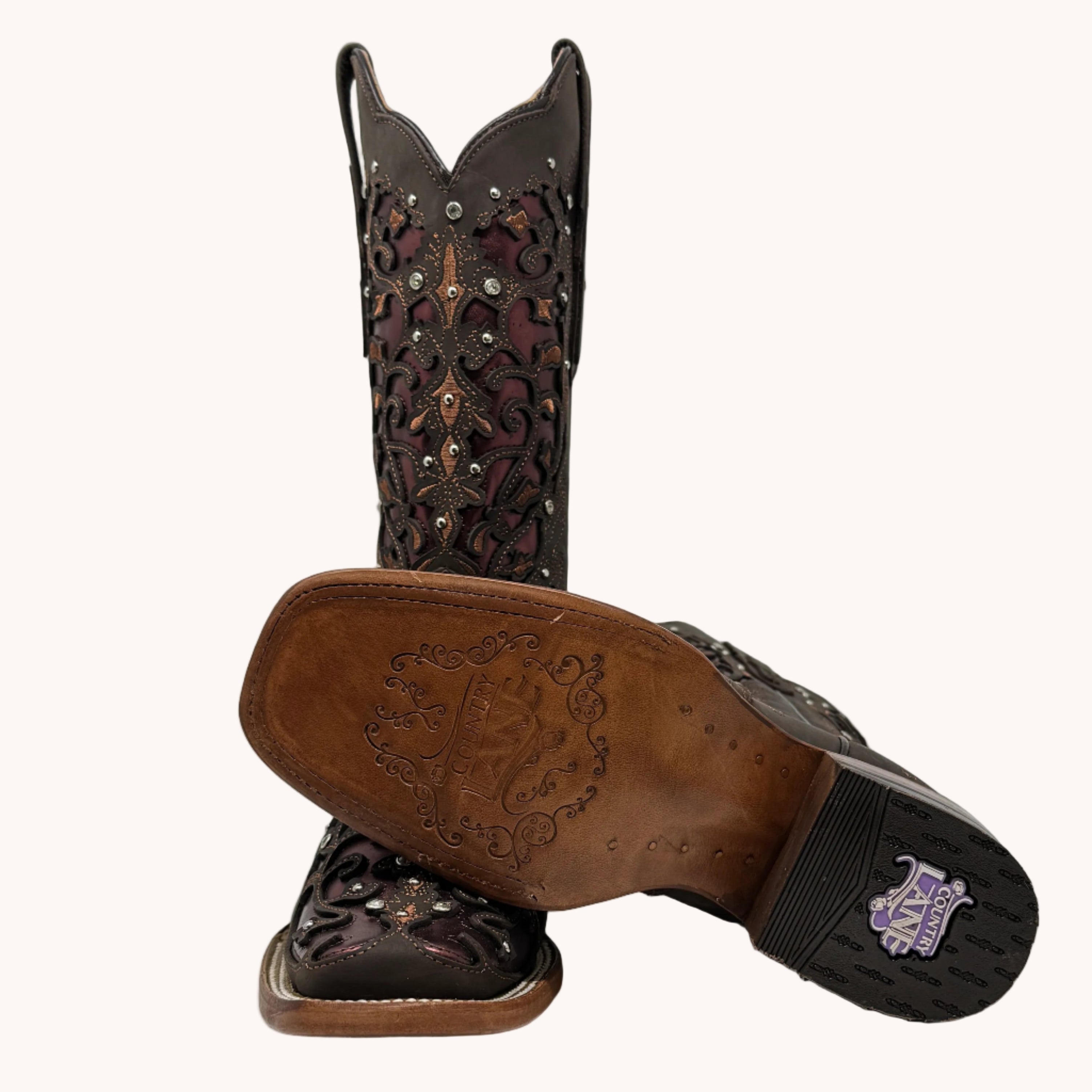 Clarissa- Crazy Choco Burgandy