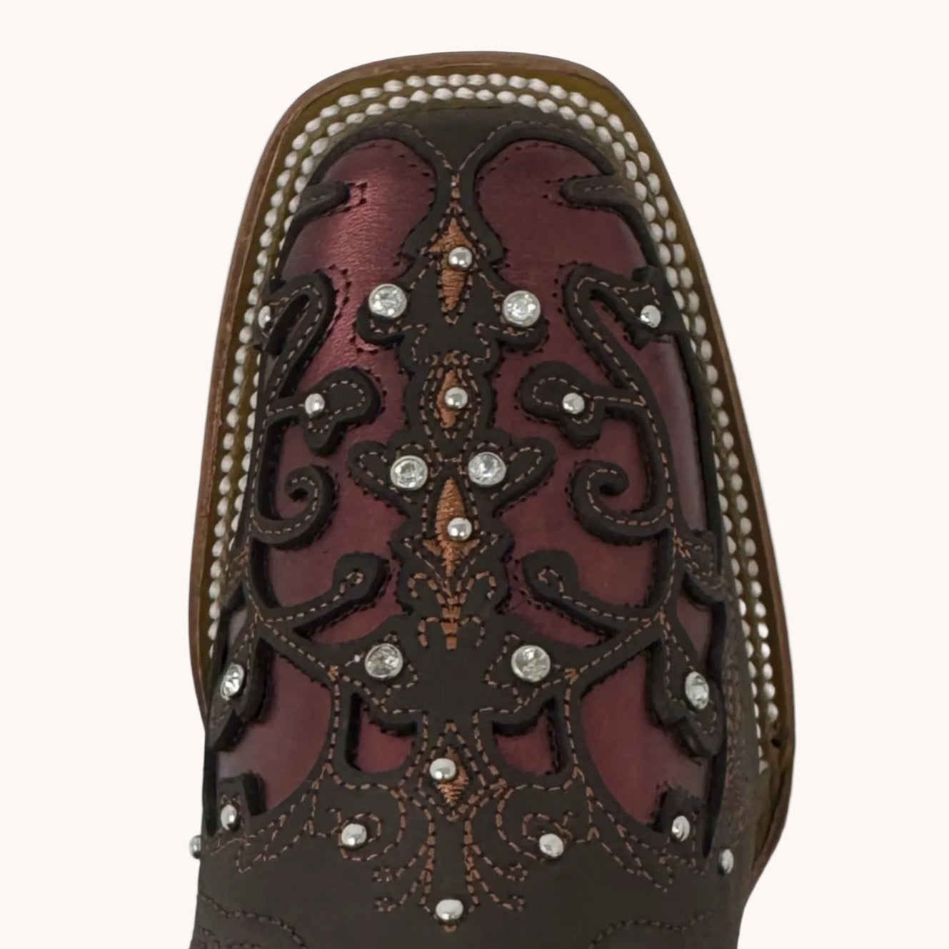 Clarissa- Crazy Choco Burgandy